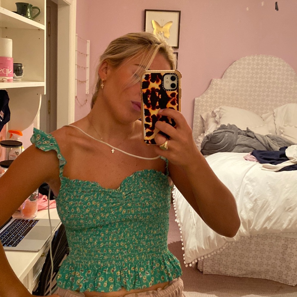 Planet blue top